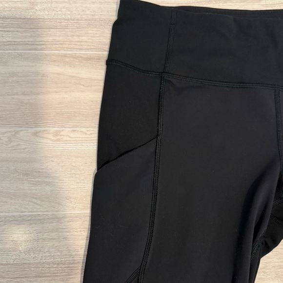 Lululemon Speed Tight Ruched Ankle Leggings Pockets — Size 6 - Picture 4 of 10